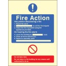 Fire Action (English, French, German)