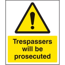 Trespassers Will be Prosecuted