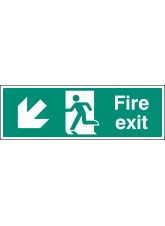Fire Exit - Down and Left
