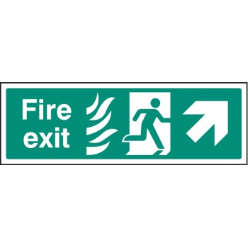 HTM Fire Exit - Arrow Up Right 