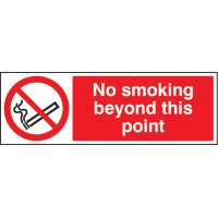 No Smoking Beyond this Point