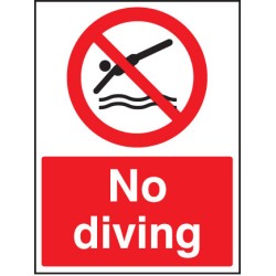 No Diving