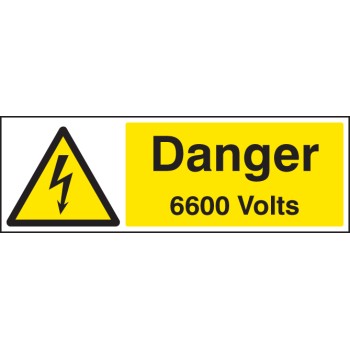 Danger - 6600 Volts