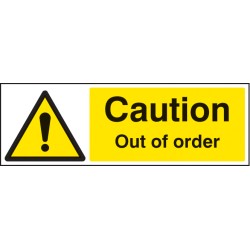 Caution - Out of Order