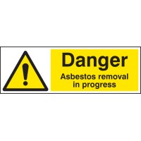 Danger - Asbestos Removal in Progress