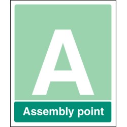 Assembly Point - Portrait - Select Number or Letter