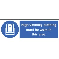 High Visibility Clothing Must be Worn in this Area