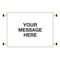 Your Message Here - Door Screen Sign