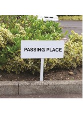 Verge Sign - Passing Place 