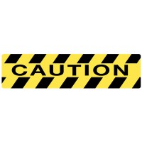 Anti-Slip Mat - Caution