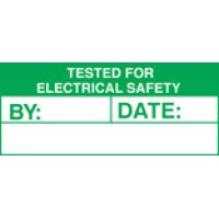 Tested for Electric Labels (Roll of 100)