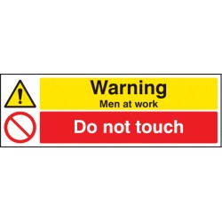 Warning - Men At Work - Do Not Touch