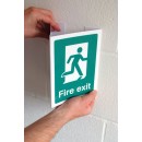 Fire Exit - Projecting Sign